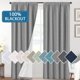 thumbnail image 1 of Cortinas 100 % opacas con aspecto de lino, 84 pulgadas de largo para dormitorio, con bolsillo para barra de bloqueo de luz, cortinas gruesas con textura de lino para ventana con respaldo blanco, natural, 2 paneles, gris paloma, 52 pulgadas de ancho x 95 pulgadas de largo, 1 of 5