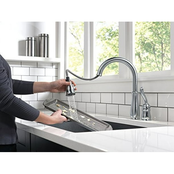 Delta Faucet 978 Ar Dst Leland Single Handle Pull Down Kitchen