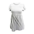 thumbnail image 5 of Mom Dress for Women Maternity Short Sleeve,Fashion Print Tops Pregnancy White S Xhshgfbi, 5 of 7