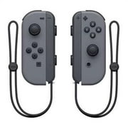 Original Nintendo Switch Joy-Con 1 Pair, Light Gray Black