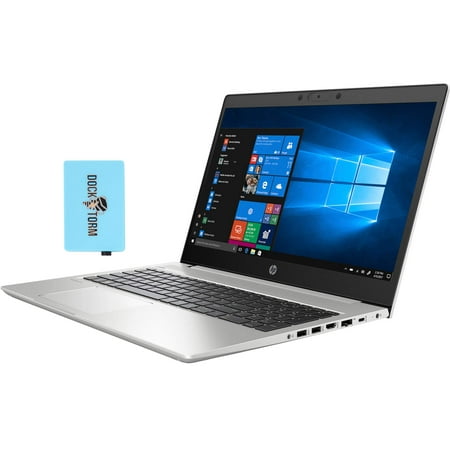 HP ProBook 450 G7 Home and Business Laptop (Intel i5-10210U 4-Core, 8GB RAM, 256GB m.2 SATA SSD + 500GB HDD, Intel UHD Graphics, 15.6" HD (1366x768), WiFi, Bluetooth, Webcam, Win 10 Pro) with Hub