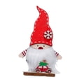 thumbnail image 3 of Estatua de Papá Noel BLESIY Adorno Navideño de Madera 8x3x13cm, 3 of 8