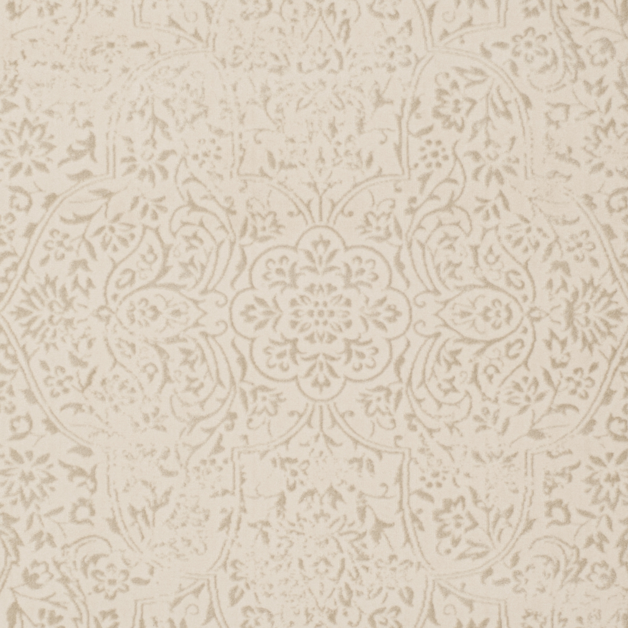 SAFAVIEH Noble Caelestinus Floral Bordered Area Rug, Beige/Ivory, 4' x 5'7"