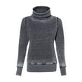 thumbnail image 2 of J. America - Women's Zen Fleece Cowl Neck Sweatshirt - 8930, 2 of 3