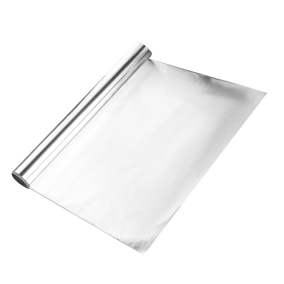 PBPBOX Heavy Duty Tin Foil Food Preservation Silver 2 Rolls Outdoor Barbecue