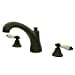 thumbnail image 3 of Kingston Brass Metropolitan Roman Tub Filler with Porcelain Lever Handles, 3 of 6