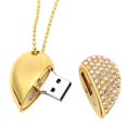 thumbnail image 1 of Memoria USB creativa en forma de corazón de 64 GB, 1 of 6