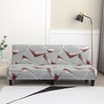 thumbnail image 1 of 2024 Stretch Futon Slipcover Armless Sofa Cover Sofa Bed Cover Furniture Protector Without Armrests Soft with Elastic Bottom, 1 of 9
