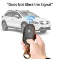 thumbnail image 5 of OFFCURVE Leather Key Cover Fits for Ford Car Key Fob Cover Case Compatible with Ford Mustang Fusion F250 F350 F450 F550 Edge Explorer Raptor Smart Key Holder Car Accessories, Black, 5 of 8