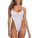 thumbnail image 3 of Body de lencería de malla, lencería de rejilla sólida, ropa interior Sexy transparente, negligés, pijama ultrafino, liguero íntimo, 3 of 4