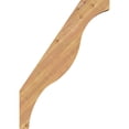 thumbnail image 3 of 5 1/2"W x 28"D x 40"H Funston Smooth Knee Brace, Western Red Cedar, 3 of 4