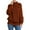 Brown, variant on Women's Drop Shoulder Knit Jumper Loose Fit Batwing Sleeve Pullover Trendy Fall Casual Thin Sweater L Size Blackish Green