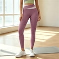 thumbnail image 2 of Lmueinov Plus Size Yoga Pants for Women Color Block High Waisted Workout Out Leggings Soft Stretchy Pants for Gym Daily S-3XL, 2 of 6