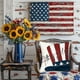 thumbnail image 4 of 4th Of July Cushion Covers Star Flag Patriotics Cushion Covers 4th Of July Decor For For Sofa Bedroom Home Decor, 4 of 6