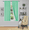 MINT GREEN, variant on 1 panel mint rod pocket foam lined thermal blackout window dressing filtering curtain R64 size 35" wide X 63" length 100 % privacy
