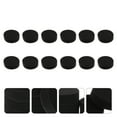 thumbnail image 4 of 12pcs Kit de almohadillas de esponja para pulir y pulir para automóviles Pulidora de esponja (negro), 4 of 5
