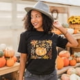 thumbnail image 2 of Fall Flowers And Pumpkin - Women's Short Sleeve Graphic T-Shirt, 2 of 15