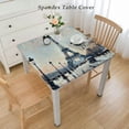 thumbnail image 2 of nygtbtfer Paris Street Eiffel Tower- Table ClothTableCloths Reusable Table Covers Durable Picnic Mat Outdoor Table Cloths Cover Protector For Parties Kitchen Dining, 2 of 7