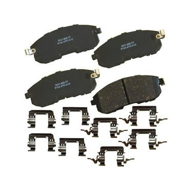 Front Brake Pad Set - Compatible with 2007 - 2014, 2018 - 2019 Nissan Sentra 2.0L 4-Cylinder 2008 2009 2010 2011 2012 2013