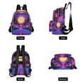 thumbnail image 4 of FORMRS Mini Backpack Purse for Women Travel Daypack Casual Shoulder Bag, Purple Neon Road, 4 of 7