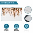 thumbnail image 6 of Orange Eucalyptus Placemats Set of 4, Fall Weeping Botanical Leaf Watercolor Placemats for Dining Table, Place Mats for Kitchen Tabletop, Waterproof Wipeable Dining Table Mats Set, 6 of 9
