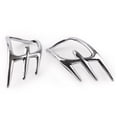 thumbnail image 5 of NS for Honda GL1800 2001-2011 Goldwing Fairing Mirror Back Accent Grilles Silver, 5 of 6