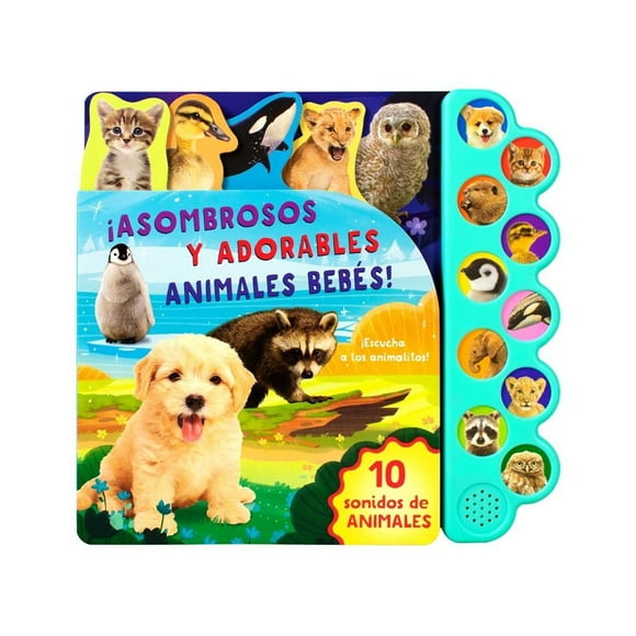 10 Sonidos: Animales Bebés Cottage Door Press Corinne Caro