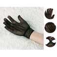 thumbnail image 2 of INSPIRE CHIC Women's Pair Elastic Wrist Fish Net Style Full Finger Gloves, 2 of 5