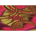 thumbnail image 1 of Ahgly Company Machine Washable Indoor Rectangle Transitional Red Area Rugs, 6' x 9', 1 of 7