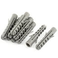 thumbnail image 2 of Uxcell 13mm x 71mm Lag Expand Tube Wall Screws Plastic Expansion Nails Plug Bolt (10-pack), 2 of 2