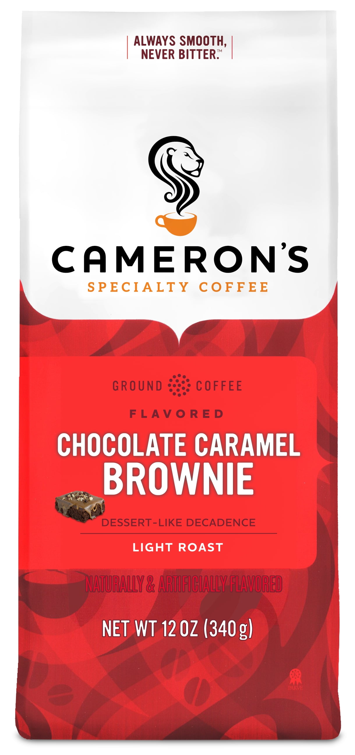 Cameron's Coffee Flavored Chocolate Caramel Brownie Ground Coffee
