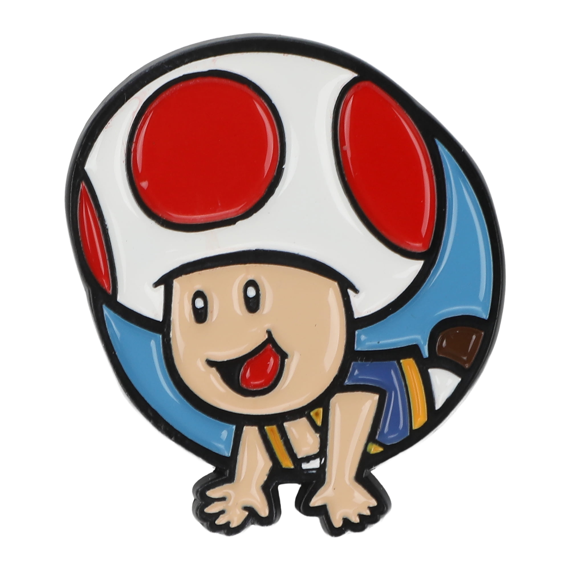 Super Mario, Luigi, Browser, & Toad 4-Pack Lapel Pins 