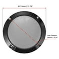 thumbnail image 2 of Rejilla de altavoz de 10" Malla Circular Decorativa Guardias Protectores Accesorios de Audio Negro, 2 of 5