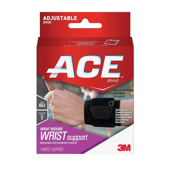 ACE Wrap Around Wrist Support 207220, One Size Adjustable