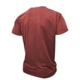 thumbnail image 5 of Mens Big and Tall Henley Shirt, Short Sleeve Shirts for Men Summer Casual Vintage Solid Color Button Up Crewneck T-Shirts with Pockets, 5 of 5