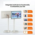 thumbnail image 4 of Écran Intelligent Mobile 32 Pouces, Écran Intelligent Rotatif 1080 x 1920 IPS avec Écran Tactile, Rotation Complète, Hauteur Réglable, Android 12 OS, 8 Go Ram, 128 Go Stockage, 4 of 6