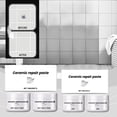 thumbnail image 6 of Ceramic Tile Repair Paste, Fills Cracks Holes Scratches Chips, Ceramic Tile Adhesive For Bathroom Kitchen Floor Wall Tile Repair, 6 of 8
