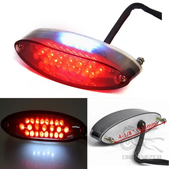 28 LED Motorcycle LED Rear Lights Motorcycle Lighting Moto Tail Brake Light Indicator Lamp Motorcycle Accessories