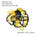 thumbnail image 2 of WASHWEPE 1Ud Cadena De Luces Solares LED Simuladas En Color Amarillo Para Exterior, 2 of 6
