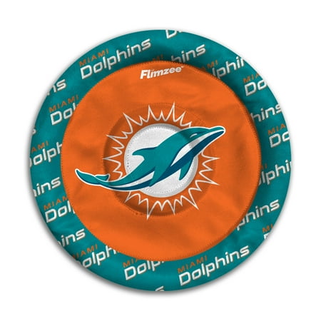 NFL Miami Dolphins Flimzee Bean-Bag Flying Disc YouTheFan