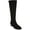 Black, variant on Bar III Womens Vayla Faux Suede Knee-High Riding Boots Black 6.5 Medium (B,M)