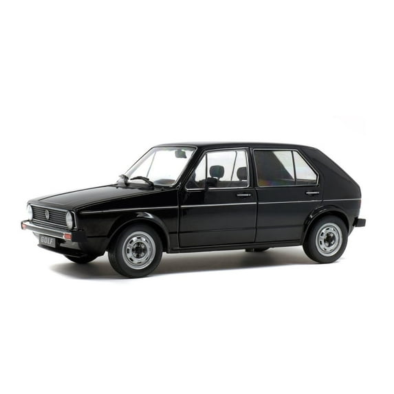 1983 Volkswagen Golf L, Black - Solido S1800209 - 1/18 scale Diecast Model Toy Car