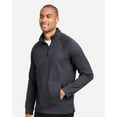 thumbnail image 2 of North End NE200 Men's Rhythm Waffle Quarter-Zip Pullover-Carbon-L, 2 of 6