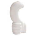 thumbnail image 1 of Elegante maceta de mesa con forma de cuerpo para decorar centros de mesa. Foto: 98 cm x 215 cm Blanco, 1 of 5