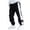 Black, variant on UJNDER Boys for Big Kids Warm Casual Stripe Comfortable Everyday Wear Soft Blend Trousers Pants Boys Pants,Dark Gray,10-11 Years