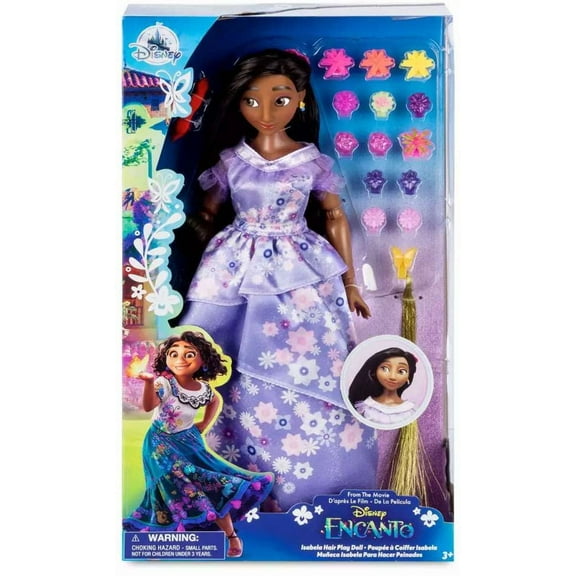 Disney Encanto Isabela Hair Play Doll Toy New with Box