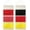 Red,Black and Yellow, variant on 2 Pcs Fish Extenders Cruise Gift Hanger with 3 Pockets 2026 Fe Hanging Cabin Door Organizer Line for Travel Cruise Essentials Gift Exchanges and Pixie Dust(White)