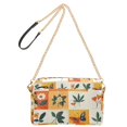 thumbnail image 2 of FORMRS Women Crossbody Purse with Chain Strap Vegan Leather Shoulder Handbag, Cartoon Plants, 2 of 7