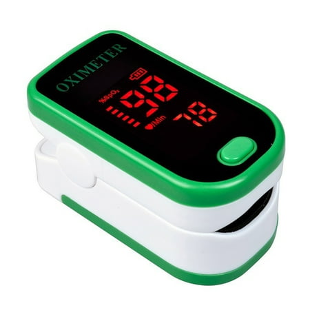 Household Finger Pulse Oximeter Lightweight Portable Blood Oxygen SpO2 Monitor Heartbeat Saturation Product Multicolor