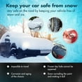 thumbnail image 5 of Blue Ice & Snow Melt – Snow Melt, Rock Salt, Driveway & Sidewalk Salt for Ice, Blue Granular Rock Salt, Melts to −16°F (−27°C) – Resealable Zip Bag E, 5 of 8
